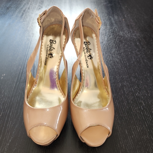 Platform Peep-Toe Heels - Size 6/36 - Picture 2 of 5